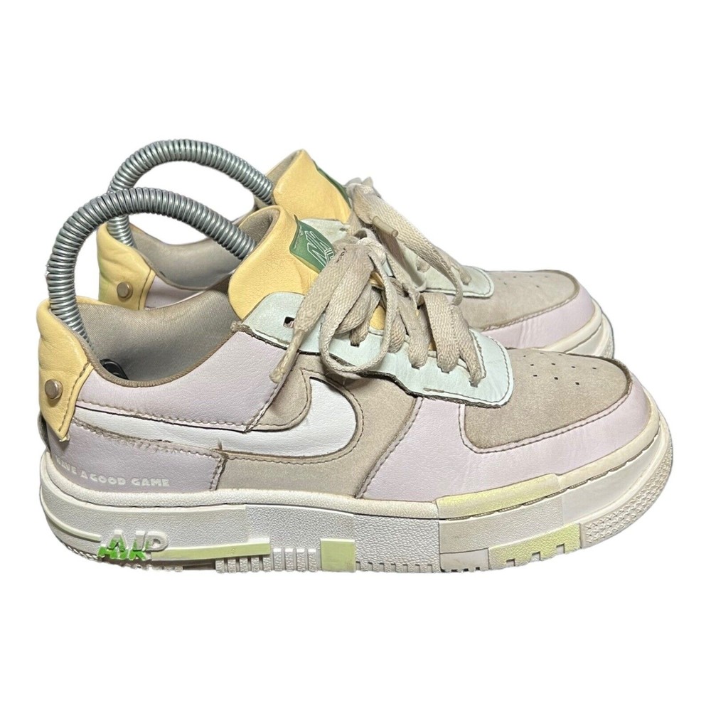Rare Nike Air Force 1 Pixel 'Have A Good Game' Women Sneakers Size 5, DO2330-511